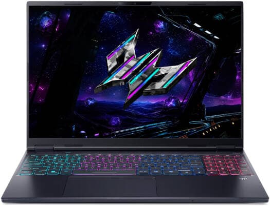 Acer Predator Helios Neo 16S AI Gaming Laptop — 16" WQXGA OLED 240Hz, Intel Core Ultra 9 275HX, 16GB DDR5, 1TB SSD, GeForce RTX 5060 8GB, Windows 11, Obsidian Black (PHN16S-71-91AW)