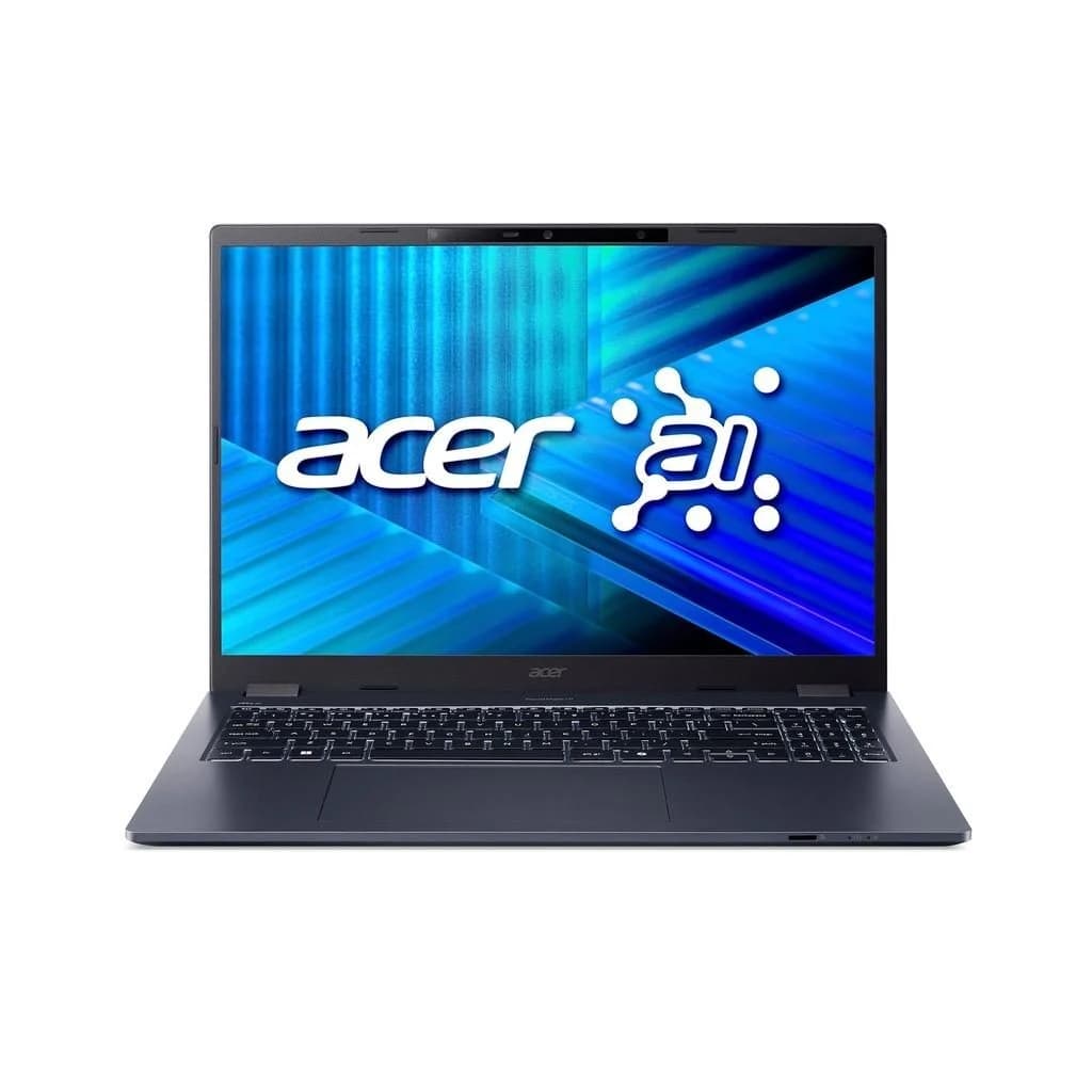 Acer TravelMate P4 16 Business Laptop — 16" Full HD, Intel Core Ultra 5 225U, 16GB DDR5, 512GB SSD, Wi-Fi 7, FreeDOS (NX.BSUEM.004)