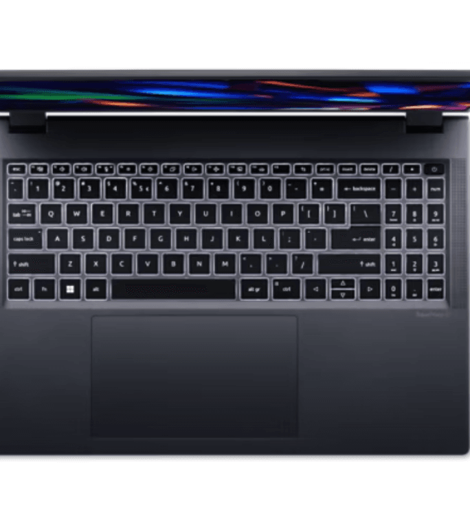 Acer TravelMate P4 16 Business Laptop — 16" Full HD, Intel Core Ultra 7 255U, 16GB DDR5, 512GB SSD, Wi-Fi 7, FreeDOS (NX.BSUEM.005)