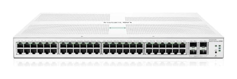 Aruba Instant On 1930 48G 4SFP/SFP+ Switch — 48× Gigabit, 4× 1/10G SFP+, Non-PoE (JL685A)