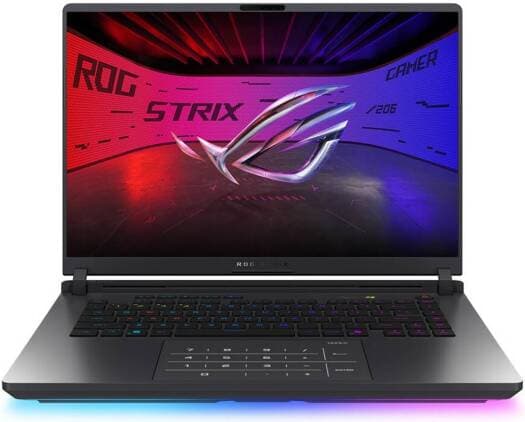 ASUS ROG Strix G16 (G615LW) Gaming Laptop — 16" WQXGA 240Hz IPS, Intel Core Ultra 9 275HX, 32GB DDR5, 1TB SSD, GeForce RTX 5080 16GB, Windows 11, Eclipse Gray (90NR0LG1-M005S0)