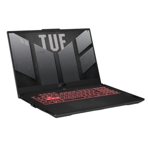 ASUS TUF Gaming A17 Gaming Laptop — 17.3" FHD 144Hz IPS, AMD Ryzen 7 7445HS, 16GB DDR5, 2TB SSD, GeForce RTX 4050 6GB, Windows 11, Grey (FA707NUG-HX163)