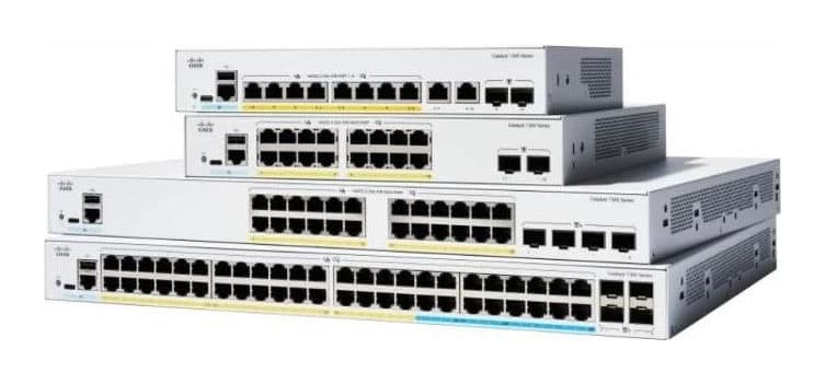 Cisco Catalyst 1300 Switch — 48× Gigabit, 4× SFP (C1300-48T-4G)