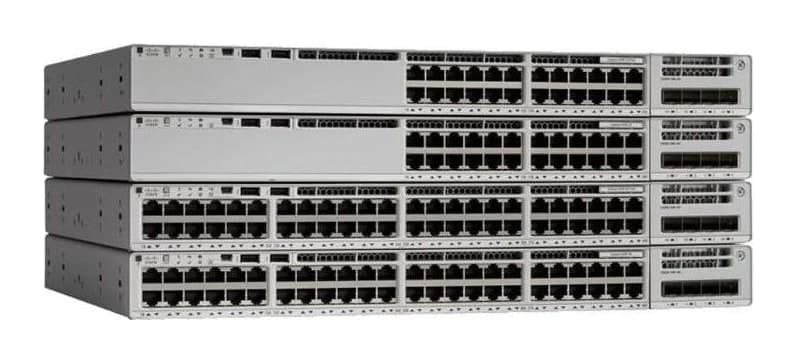 Cisco Catalyst 9200L Switch — 24× Gigabit PoE+, 4× 1G, 370W PoE (C9200L-24P-4G-E)