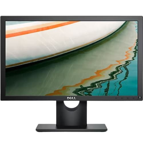 Dell 19 Monitor — E1916HV, 18.5" HD (1366×768) TN, 60Hz, VGA