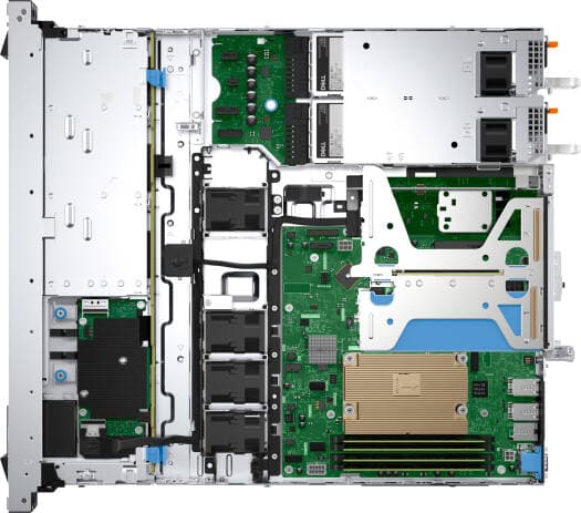 Dell PowerEdge R360 Rack Server — Xeon 6315P, 32GB DDR5-5600 UDIMM, 2TB SATA, PERC H355, 600W, 3-Year (EMEA_PER360FLEXI1)