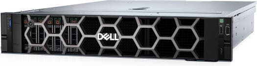 Dell PowerEdge R760XS Rack Server — 2× Xeon Silver 4514Y, 64GB (2×32GB) DDR5-6400, 2×12TB SAS, PERC H755, 2×1100W Titanium, 3-Year ProSupport (210-BGLV)