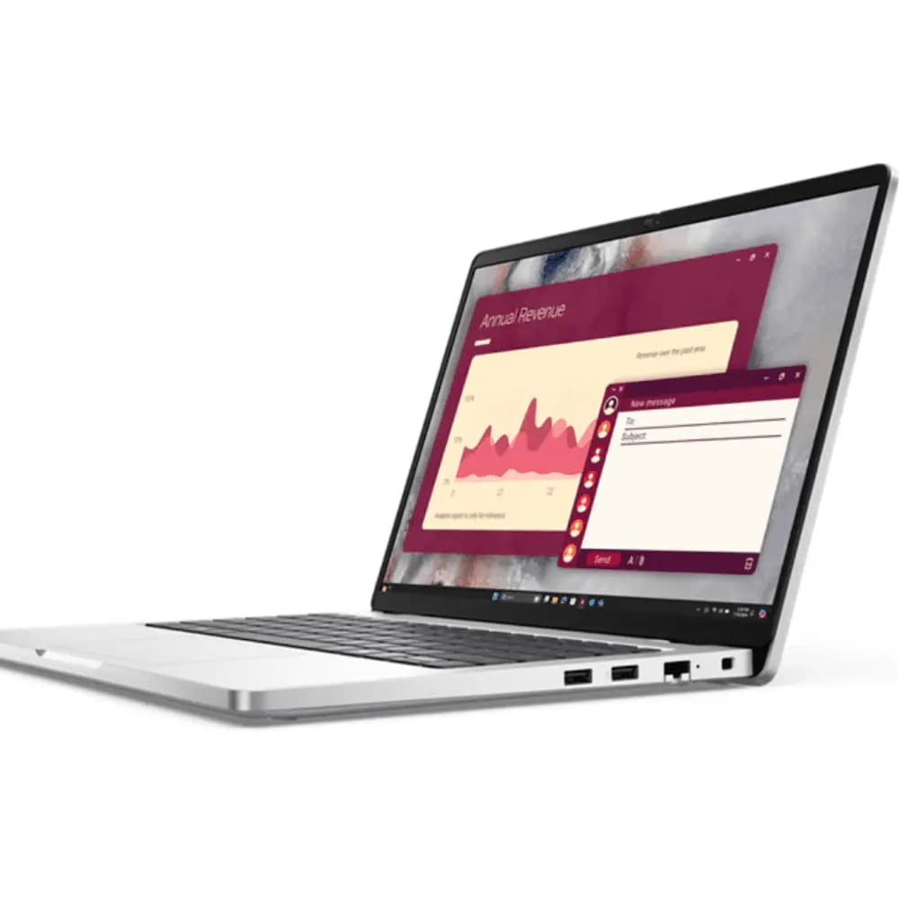 Dell Pro 14 Business Laptop (PC14250) — Core Ultra 5 235U, 16GB, 512GB SSD, 14" FHD+, Fingerprint, Arabic/English, No OS