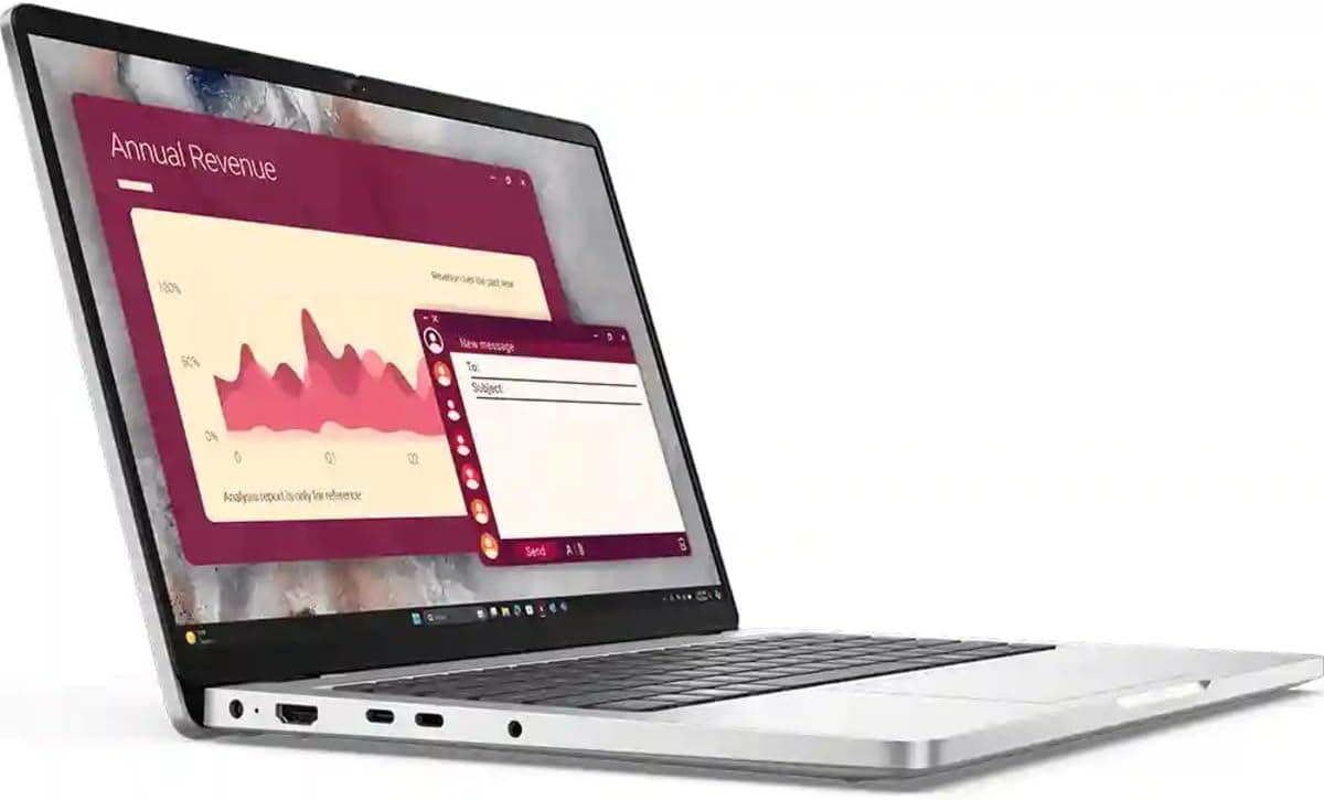 Dell Pro 14 Business Laptop (PC14250) — Core Ultra 7 255U, 16GB, 512GB SSD, 14" FHD+, Fingerprint, IR Camera, FreeDOS