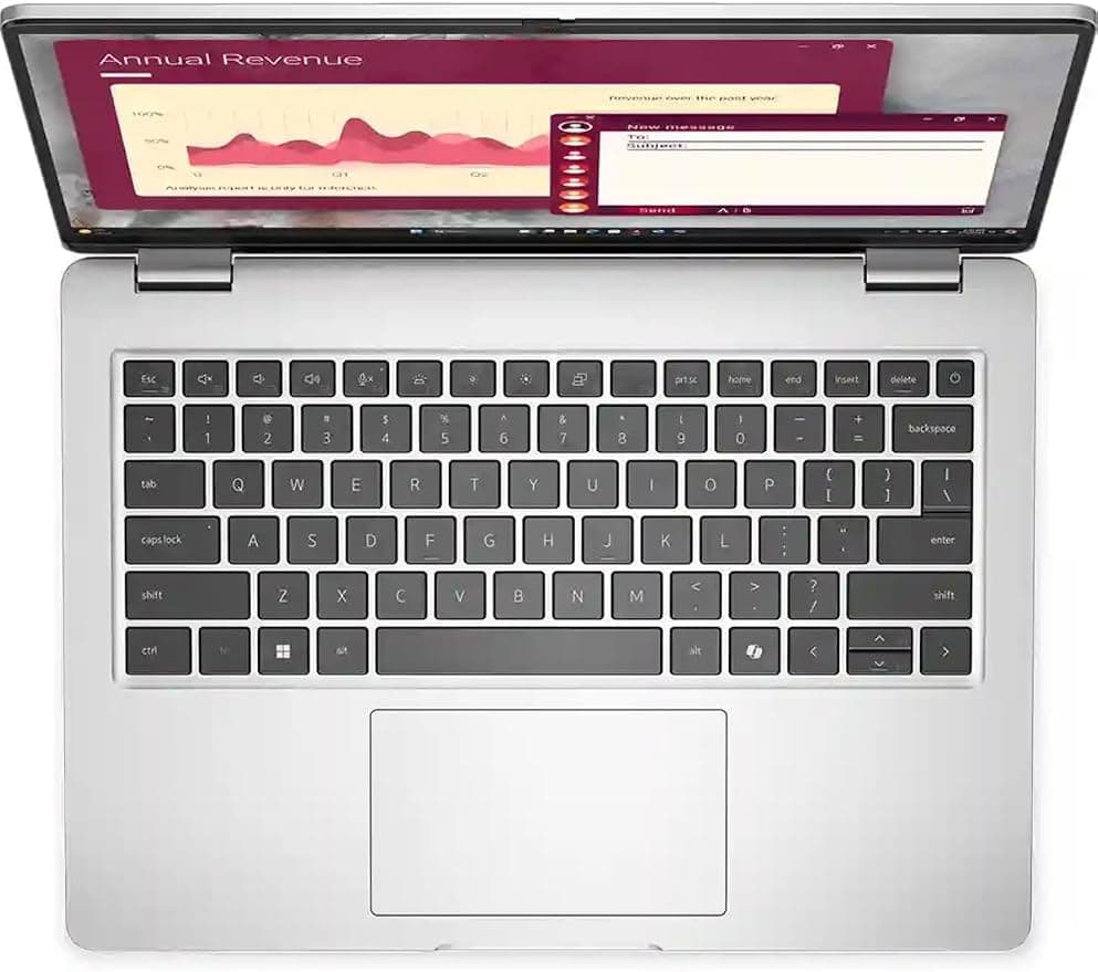 Dell Pro 14 Business Laptop (PC14250) — Core Ultra 7 255U, 16GB, 512GB SSD, 14" FHD+, Fingerprint, IR Camera, FreeDOS