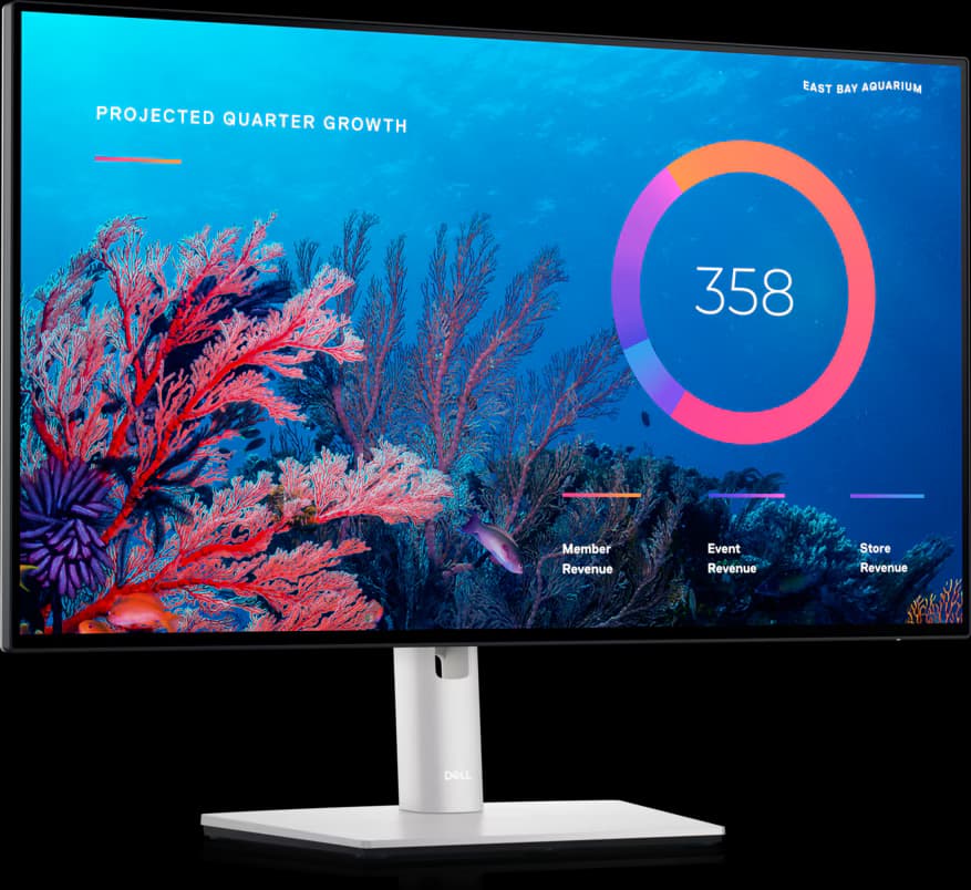 Dell UltraSharp 24 USB-C Hub Monitor — U2422HE, 23.8" FHD (1920×1080) IPS, USB-C 90W, RJ45