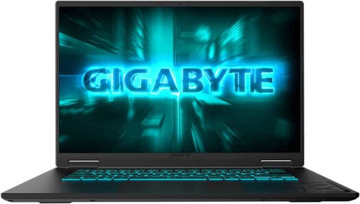 Gigabyte Gaming A16 Laptop — 16" WUXGA 165Hz, Intel Core i7-13620H, 16GB DDR5, 512GB SSD, GeForce RTX 4050 6GB, Windows 11, Black Steel (9RGA6I75MHFHIK5US0X0)