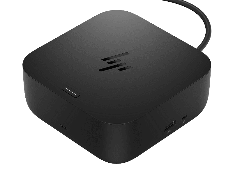HP USB-C 100W G6 Dock — 100W Power Delivery, Triple 4K, HDMI 2.1 + Dual DisplayPort, 2.5GbE (9X3V1UT)