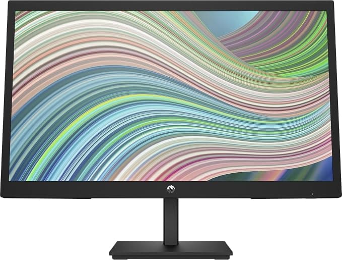 HP V22ve G5 Monitor — 21.45" FHD (1920×1080) VA, 75Hz, HDMI + VGA, Black (6D8G2AS)