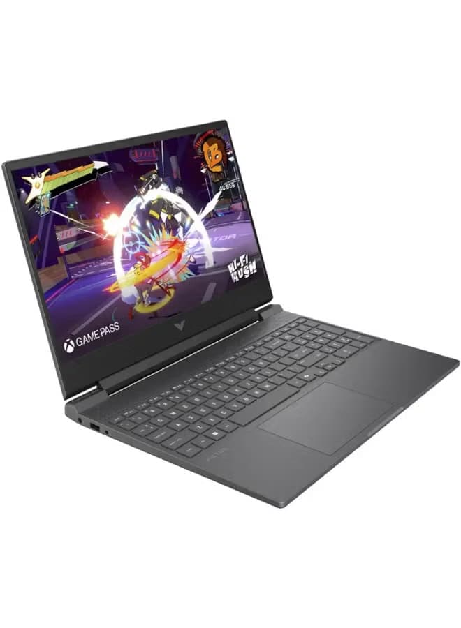 HP Victus 15 Gaming Laptop (15-fb3093dx) — 15.6" FHD 144Hz IPS, AMD Ryzen 7 7445HS, 16GB DDR5, 512GB SSD, GeForce RTX 4050 6GB, Windows 11, Mica Silver (BM4X8UA#ABA)
