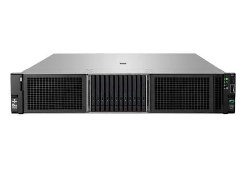 HPE ProLiant DL380 Gen11 Rack Server — Xeon Silver 4510, 64GB (2×32GB) DDR5-5600, 2×8TB SATA, 12 LFF, MR416i-p, 2×1000W (P71675-425)