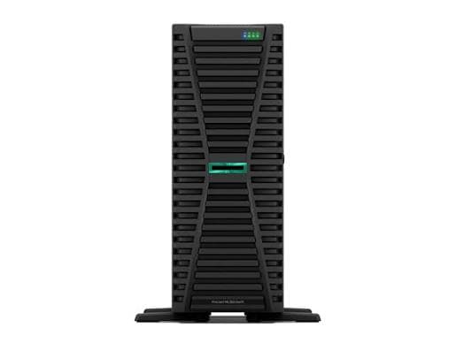 HPE ProLiant ML350 Gen11 Tower Server — Xeon Silver 4510, 64GB RDIMM, MR408i-o, 2×960GB SSD, 2×1000W RPS (P71671-425)