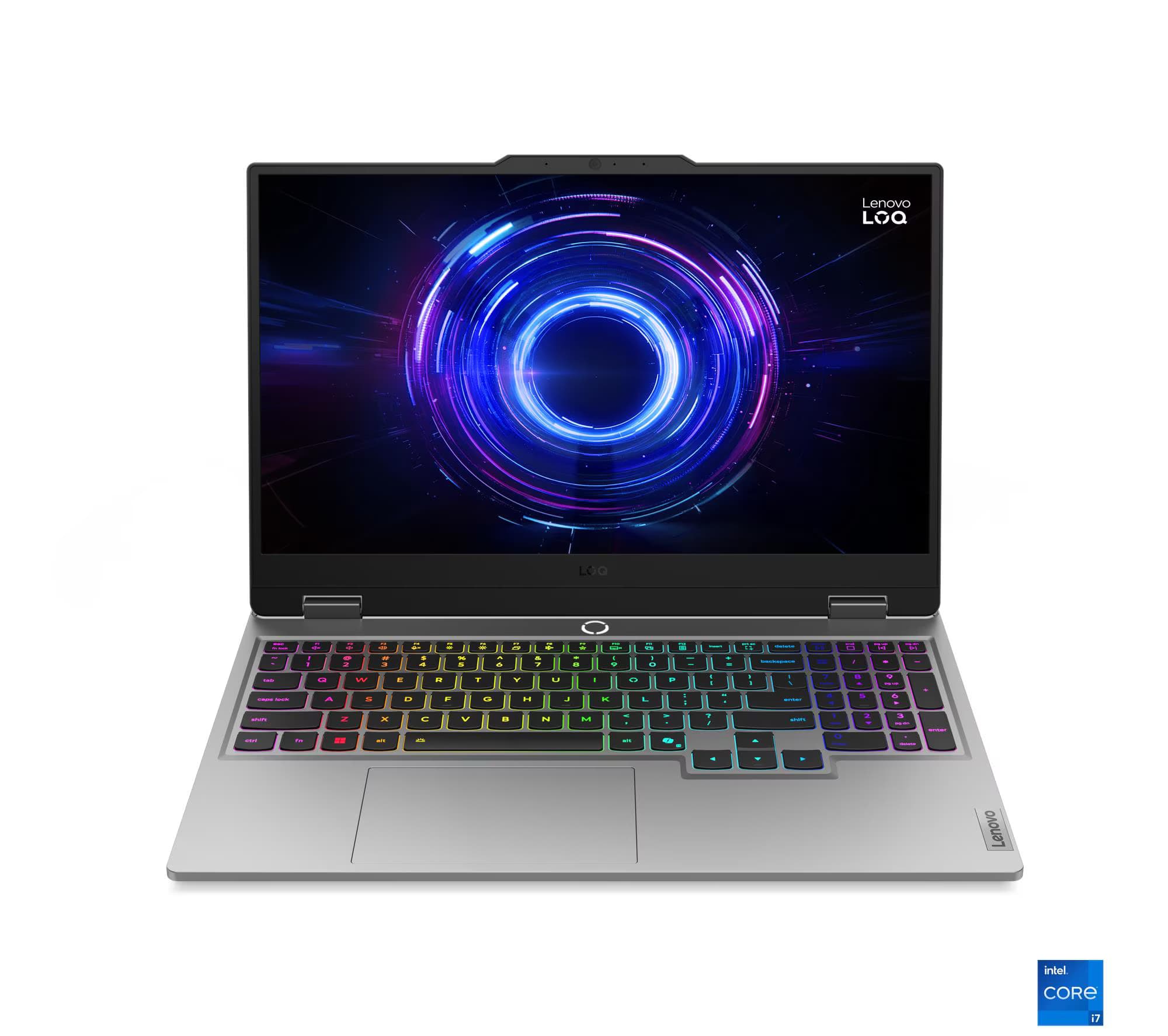 Lenovo LOQ 15IRX10 Gaming Laptop — 15.6" FHD 144Hz IPS, Intel Core i7-14700HX, 16GB DDR5, 512GB SSD, GeForce RTX 5060 8GB, FreeDOS (83JE00YLPS)