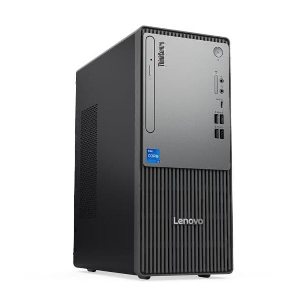 Lenovo ThinkCentre neo 50t Gen 5 Tower — Core i3-14100, 8GB DDR5, 512GB SSD, English Keyboard, FreeDOS (12UD00C2GP)