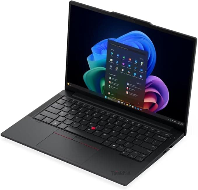 Lenovo ThinkPad E14 Gen 8 — Core Ultra 7 355, 16GB DDR5, 512GB SSD, 14" WUXGA, Wi-Fi 7, IR Camera, Fingerprint, UK English, No OS (21Y6002NGP)