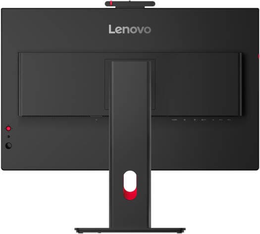 Lenovo ThinkVision T27QD-4V Monitor — 27" QHD IPS, 120Hz, USB-C 100W, Ethernet, Webcam, Speakers (64B8UAT1UK)