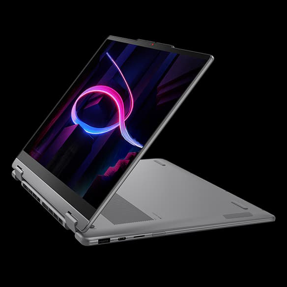 Lenovo Yoga 7i 2-in-1 Aura Edition 14" — Core Ultra 5 322, 16GB, 512GB SSD, 14" 2K OLED Touch, Win 11 Home, Luna Grey (83TC0003US)