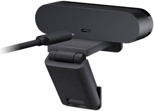 Logitech Brio 4K Ultra HD Webcam — 4K UHD, HDR, Windows Hello, 5x Zoom, Privacy Shutter (960-001724)