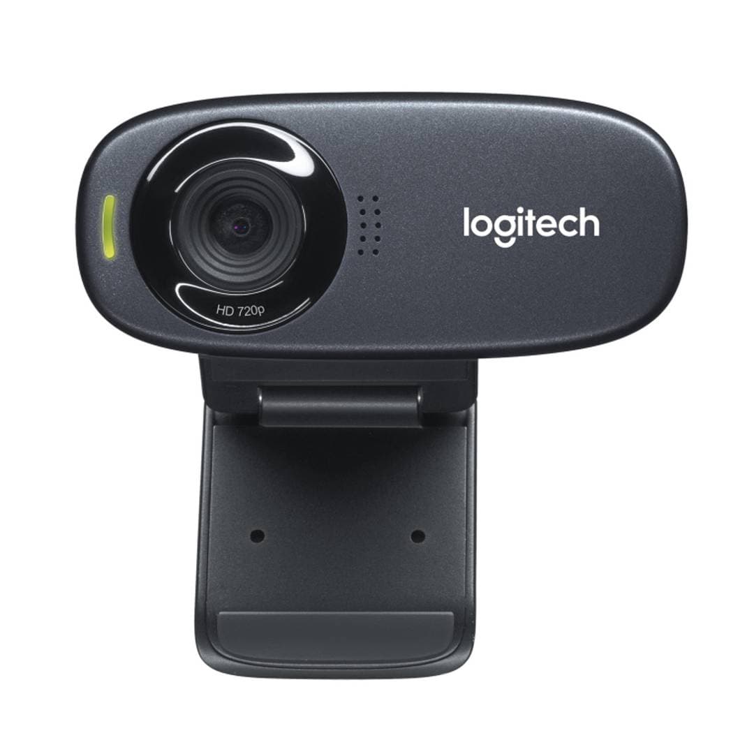 Logitech C310 HD Webcam — 720p HD, Fixed Focus, Noise-reducing Mic (960-001065)
