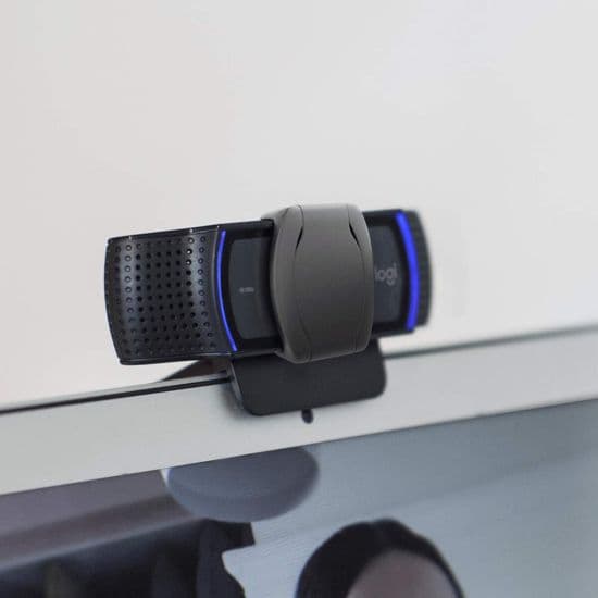 Logitech C920e Business Webcam — Full HD 1080p, Autofocus, Dual Mics, Privacy Shutter (960-001360)