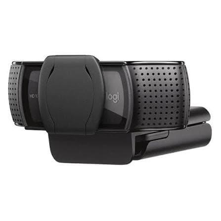 Logitech C920S Pro HD Webcam — Full HD 1080p, Autofocus, Stereo Mic, Privacy Shutter (960-001252)