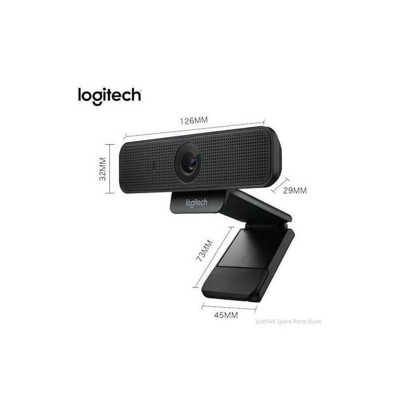 Logitech C925e Business Webcam — Full HD 1080p, Autofocus, H.264, Stereo Mic, Privacy Shutter (960-001076)