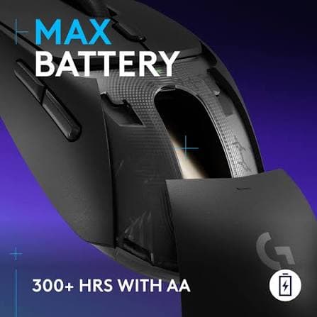 Logitech G309 Lightspeed Wireless Gaming Mouse — HERO 25K, LIGHTFORCE Switches, POWERPLAY (910-007200)