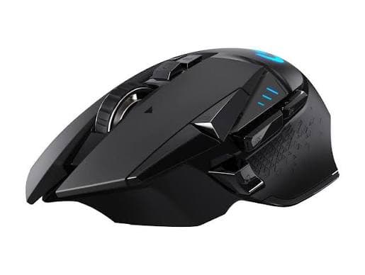 Logitech G502 Lightspeed Wireless Gaming Mouse — HERO 25K, 11 Buttons, Adjustable Weights, POWERPLAY (910-005568)