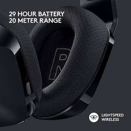 Logitech G733 Lightspeed Wireless Gaming Headset — 40mm Pro-G, DTS 7.1, Blue VO!CE, LIGHTSYNC RGB (981-000864)