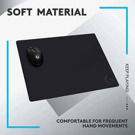 Logitech G740 Large Cloth Gaming Mouse Pad — Thick, Non-slip, 460×600×5mm (943-000806)