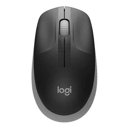 Logitech M190 Full-size Wireless Mouse — 2.4GHz, 1000 DPI, 18-month Battery (910-005906)