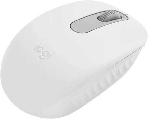 Logitech M196 Bluetooth Mouse — Compact, Silent, Off-White (910-007460)