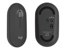Logitech Pebble 2 M350S Bluetooth Mouse — Slim, 4000 DPI, Silent, 24-month Battery, Graphite (910-007015)