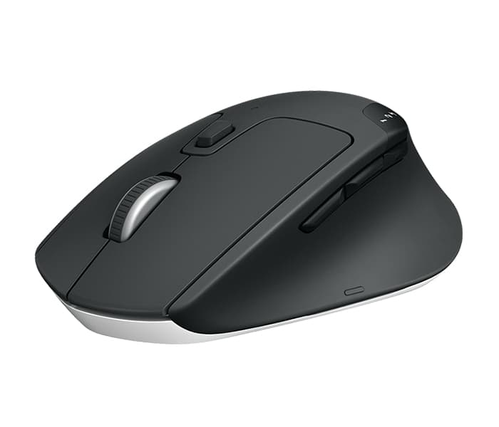 Logitech M720 Triathlon Multi-device Wireless Mouse — Bluetooth/Unifying, 8 Buttons, Hyper-fast Scroll (910-004791)