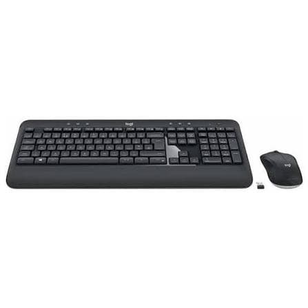 Logitech MK540 Advanced Wireless Keyboard & Mouse Combo — Unifying, Full-size, Contoured Mouse (920-008693)