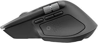Logitech MX Master 4 for Business — Bluetooth/Bolt, 8000 DPI, Haptic Feedback, MagSpeed, USB-C (910-007618)