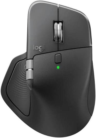 Logitech MX Master 4 for Business — Bluetooth/Bolt, 8000 DPI, Haptic Feedback, MagSpeed, USB-C (910-007618)