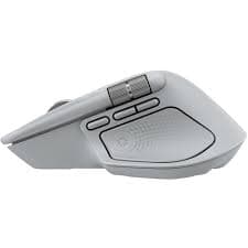 Logitech MX Master 4 — Bluetooth/Bolt, 8000 DPI, Haptic Feedback, MagSpeed, USB-C, Pale Grey (910-007563)