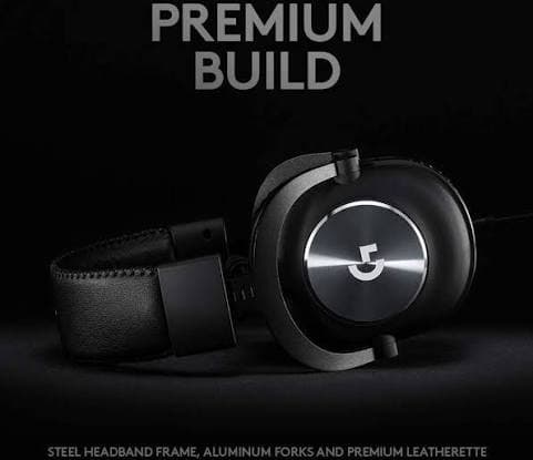 Logitech Pro X Wired Gaming Headset — 50mm Pro-G, DTS 7.1, Blue VO!CE, USB DAC (981-000818)