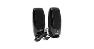 Logitech S150 USB Stereo Speakers — Digital Sound, Built-in Controls, USB-powered (980-000029)