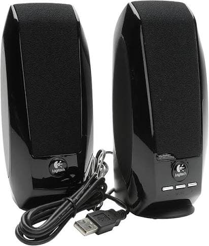 Logitech S150 USB Stereo Speakers — Digital Sound, Built-in Controls, USB-powered (980-000029)
