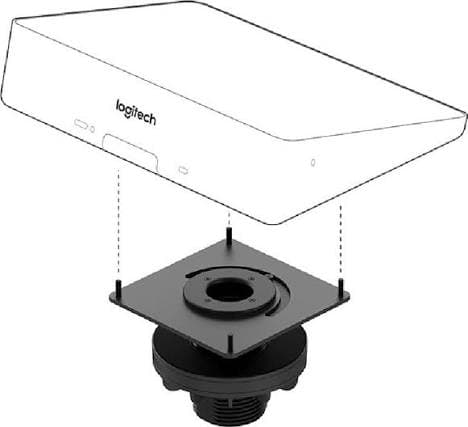 Logitech Tap Table Mount / Riser (939-001811)