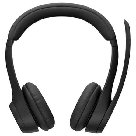 Logitech Zone 300 Wireless Headset — Bluetooth 5.3, Noise-cancelling Mic, 16h, Black (981-001407)