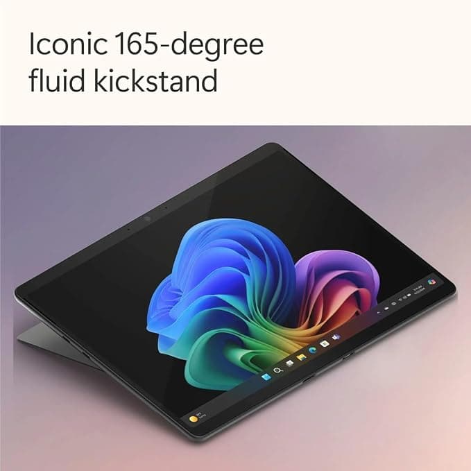 Microsoft Surface Pro 11 Copilot+ PC Bundle — Snapdragon X Elite, 16GB, 1TB SSD, 13" OLED Touch, Win 11 + Surface Pro Keyboard with Slim Pen, Black (EP2-23855)