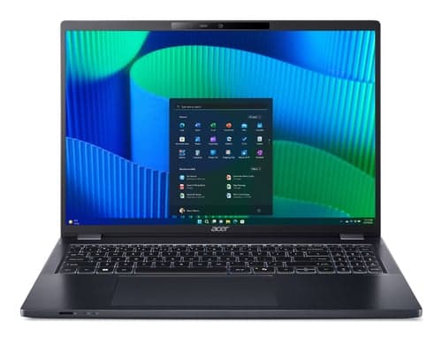 Acer TravelMate P4 16 Business Laptop — 16" Full HD, Intel Core Ultra 7 255U, 16GB DDR5, 512GB SSD, Wi-Fi 7, FreeDOS (NX.BSUEM.005)
